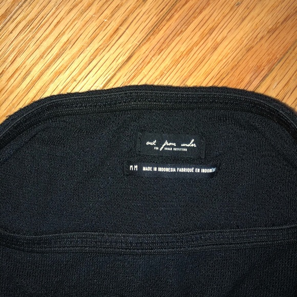 Black Urban Outfitters Strapless Bodysuit - Picture 3 of 5